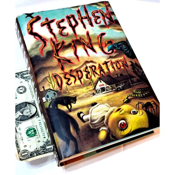 Desperation by Stephen King (1996 1st Edition Hardcover in Dust Jacket) - Picture 1 of 8